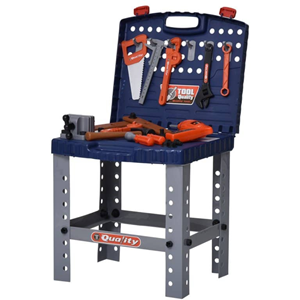 ست میز جعبه ابزار اسباب بازی با دریل کد 21-008 Super Tool Toys_اسباب بازی